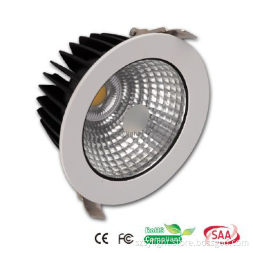 HOT!!!1ledx7W dimmable 550lm cree led down lamps housing